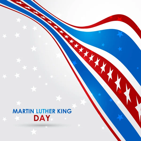 Martin Luther King Day Card — Stock Vector