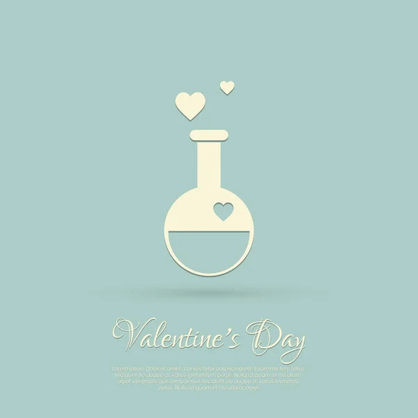 Tarjeta de San Valentín — Vector de stock