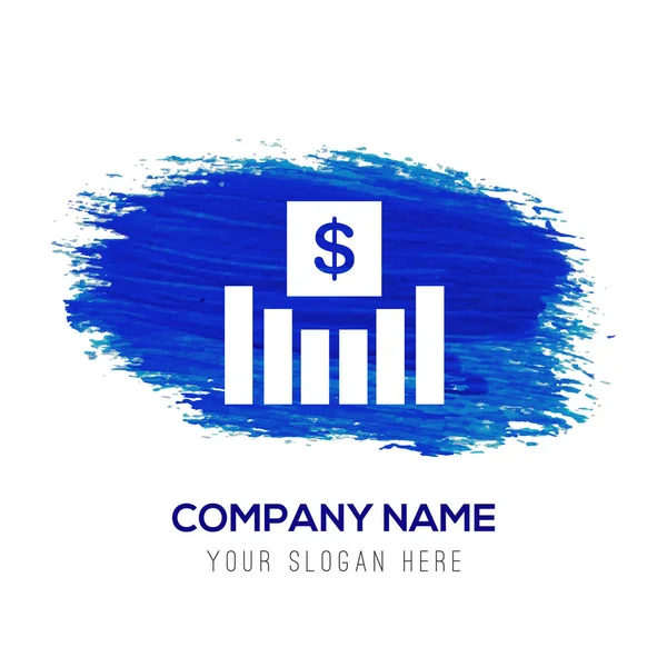 Biznes ikona wykresu — Wektor stockowy