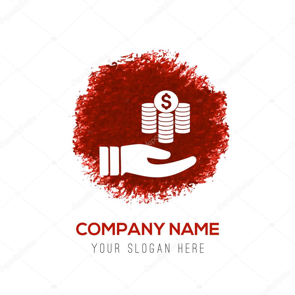 Business logo with Dollar Money Icon vector illustration