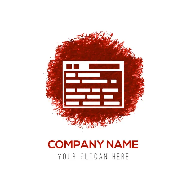 Icône logo entreprise — Image vectorielle