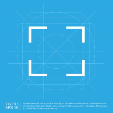 kamera odağı yakınlaştırma simgesi