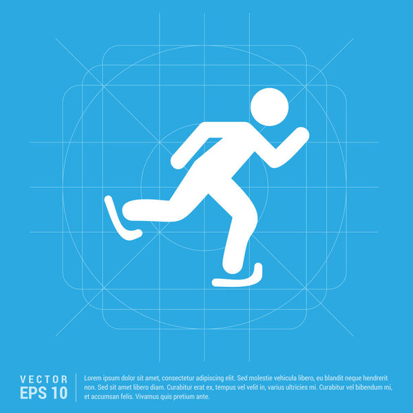 значок конька
