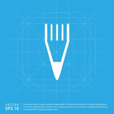 Düz tasarım kalem simgesi