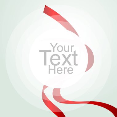 dalgalı çizgi deseni ile şablonu