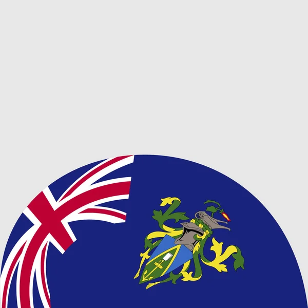 Logo della bandiera nazionale — Vettoriale Stock