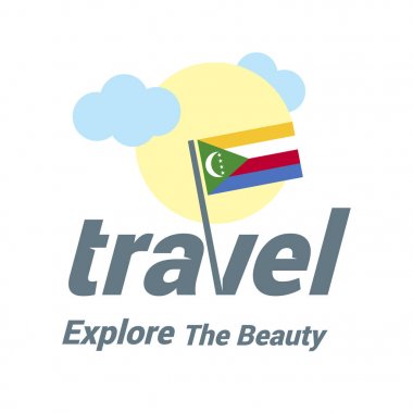 Komor Adaları ulusal bayrak logosu