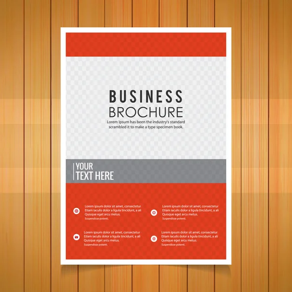 Business flyer ontwerp — Stockvector