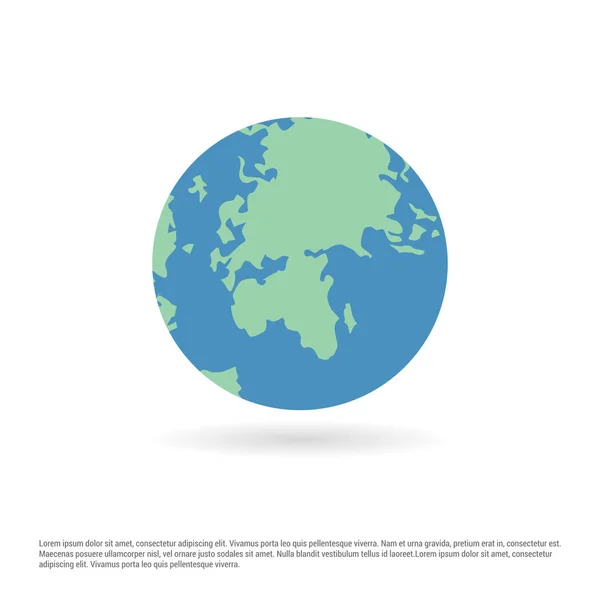 Значок глобуса світу — стоковий вектор