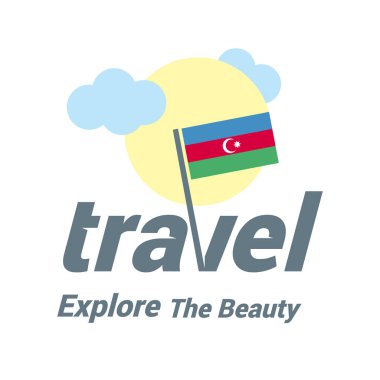 Azerbaycan ulusal bayrak logosu