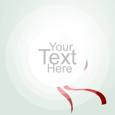 dalgalı çizgi deseni ile şablonu