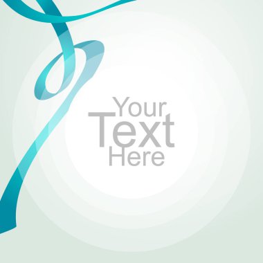 dalgalı çizgi deseni ile şablonu