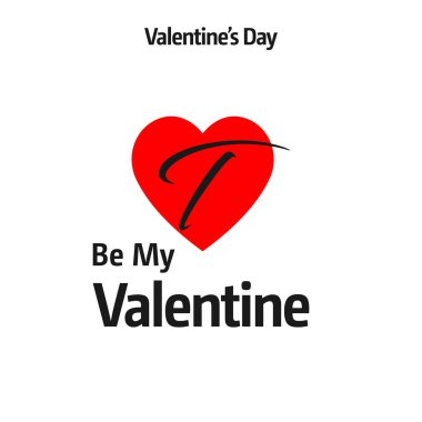 Sevgililer günü tebrik kartı kırmızı kalp