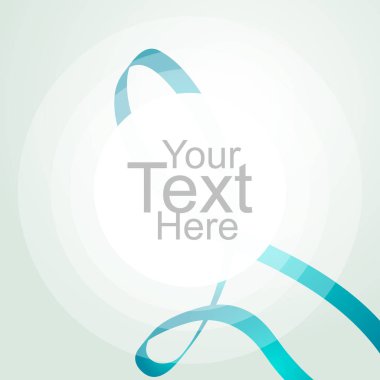 dalgalı çizgi deseni ile şablonu