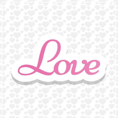 Sevgililer günü tebrik kartı