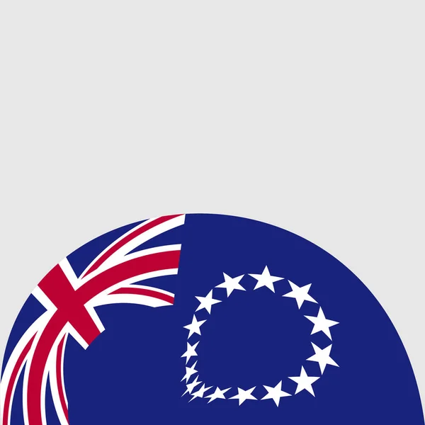 Logotipo de bandera nacional — Vector de stock