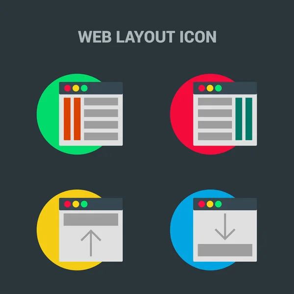 Set windows programmasymbolen — Stockvector