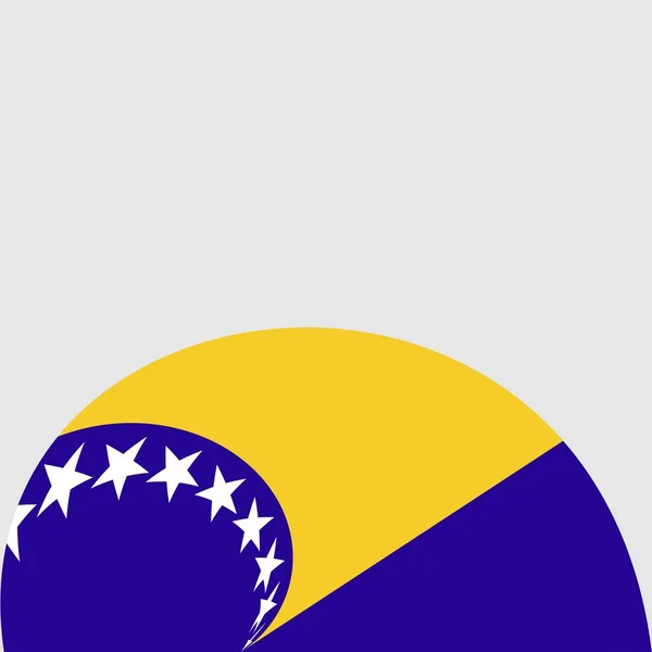 Plantilla de diseño de bandera — Vector de stock