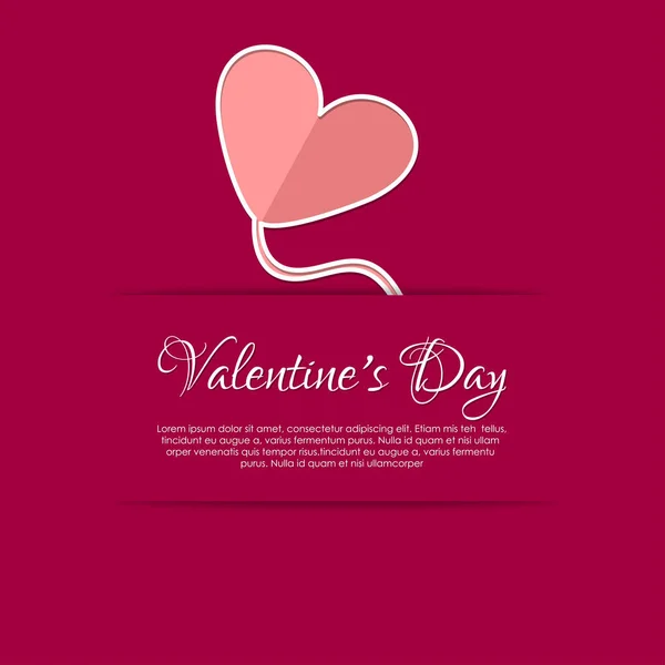 Buon San Valentino card — Vettoriale Stock