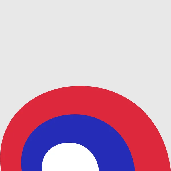 Nationale vlag logo — Stockvector