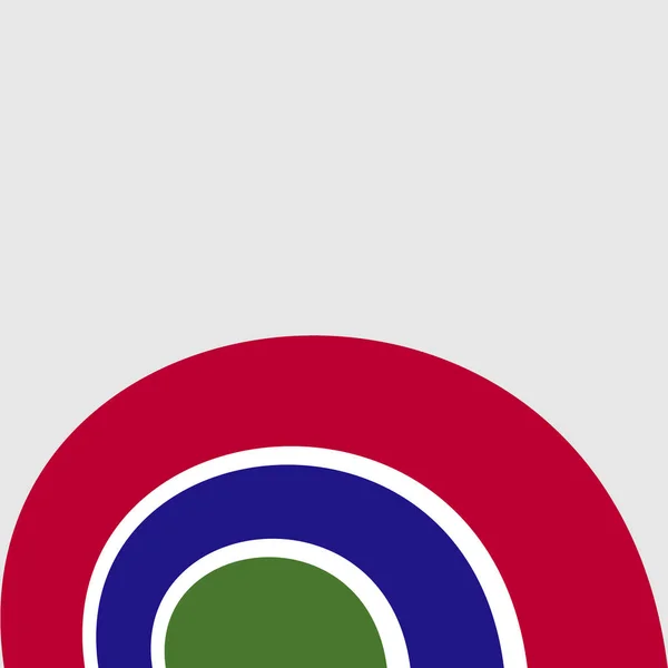 Logo státní vlajka — Stockový vektor
