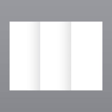 beyaz boş kağıt sayfası