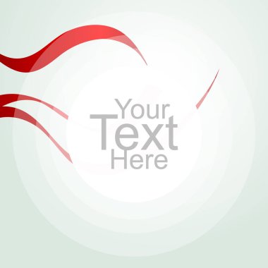 dalgalı çizgi deseni ile şablonu