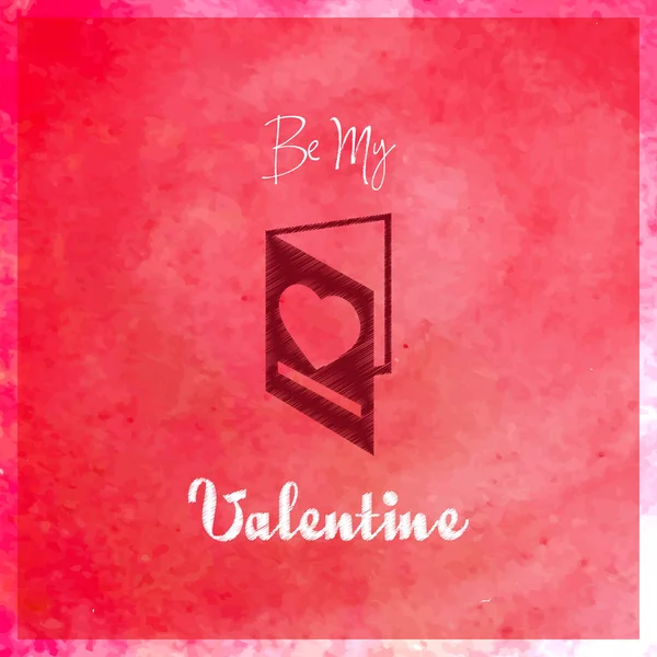 Buon San Valentino card — Vettoriale Stock