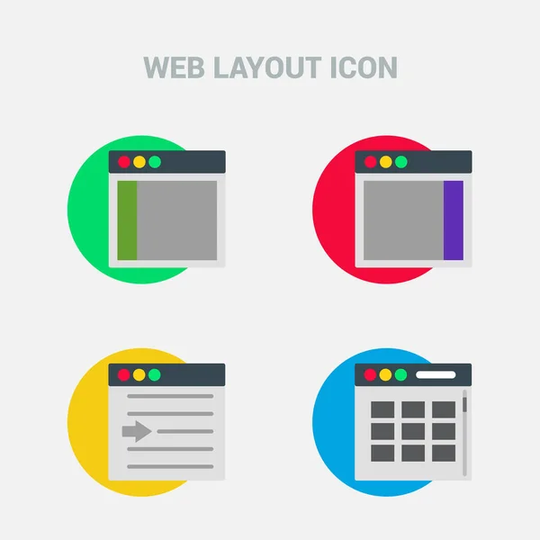 Set windows programmasymbolen — Stockvector