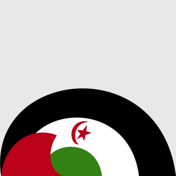 Logo della bandiera nazionale — Vettoriale Stock