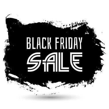 siyah Cuma satış afiş