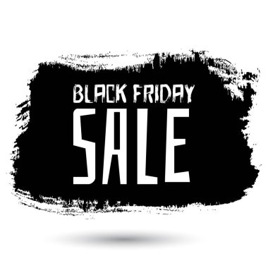 siyah Cuma satış afiş