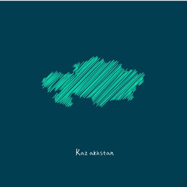 Dünya haritası illüstrasyonu