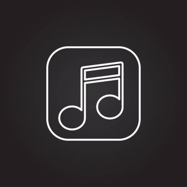 müzik notlar simgesi