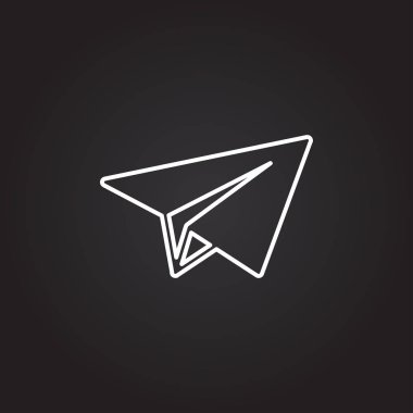 kağıt düzlem simgesi 