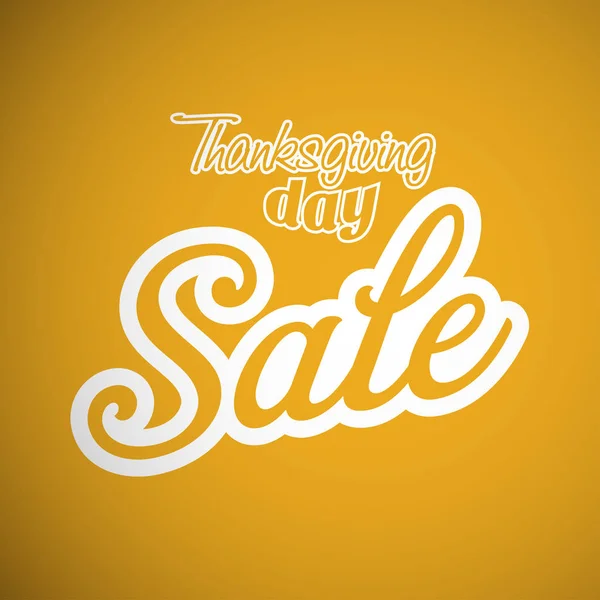 Happy Thanksgiving day sale banner