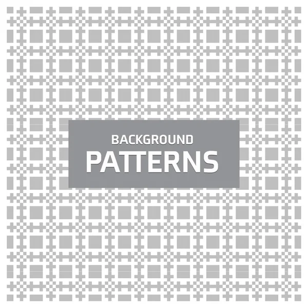 Grey repeated pattern — Stock Vector