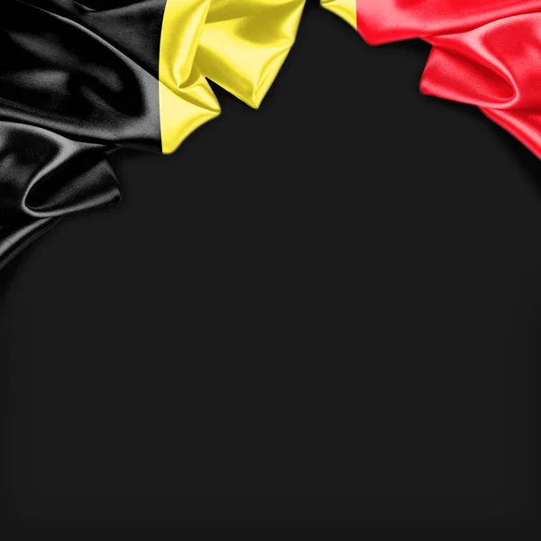 ベルギー国旗ロゴ — ストック写真