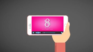 Mutlu Kadınlar Günü tebrik 