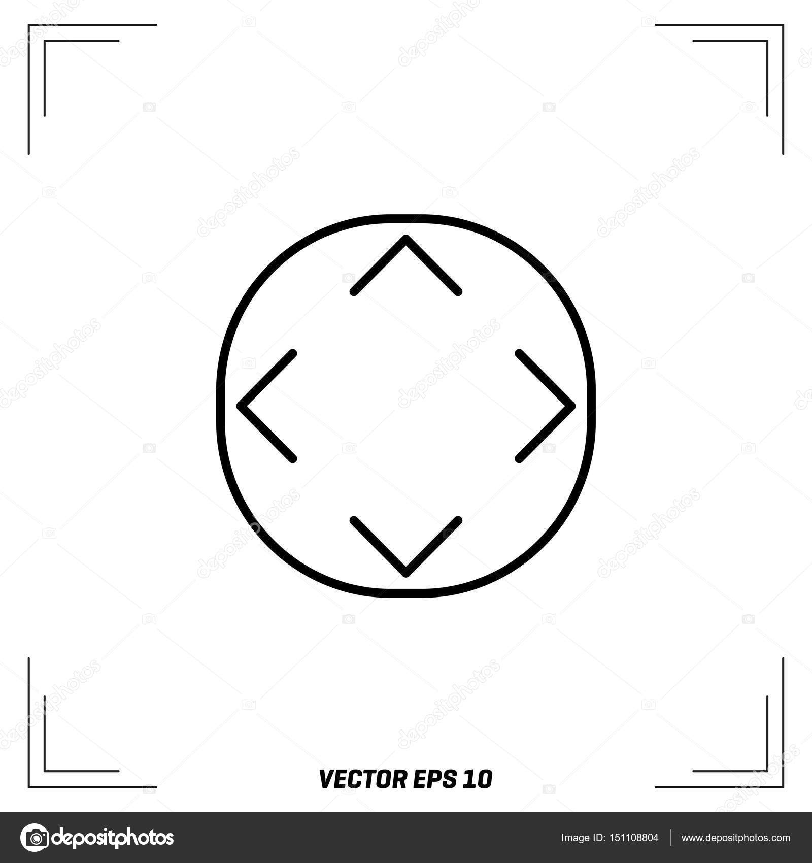 Control button icon Stock Vector Image by ©ibrandify 151108804