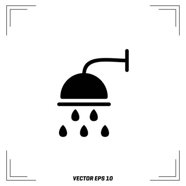 Shower flat icon 