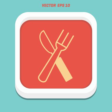 çatal ve bıçak simgesi