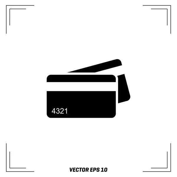 Credit cards icon — Stock Vector