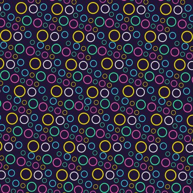 Çok renkli dairesel Seamless Modeli