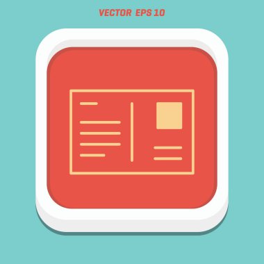 Web sitesi tasarım şablon simgesi