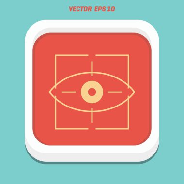 göz sanal gerçeklik simgesini