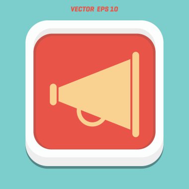 ses ayarı düz simgesi