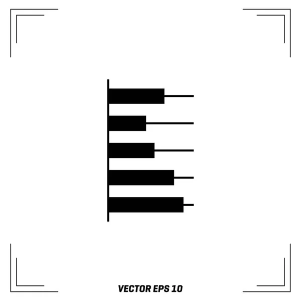 Piktographen-Symbol — Stockvektor