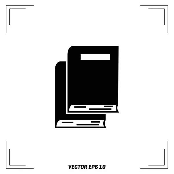 Книги Flat Icon — стоковый вектор