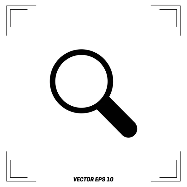 Buscar Icono plano — Vector de stock